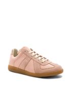 Maison Margiela Replica Low Top Sneakers In Neutrals,pink