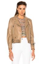 Acne Studios Mock Jacket In Brown,neutrals