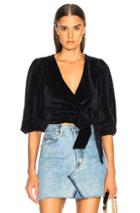 Ganni Hawley Top In Blue