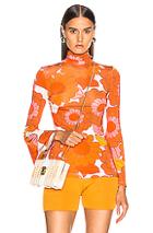 Dodo Bar Or Brigitte Top In Floral,orange
