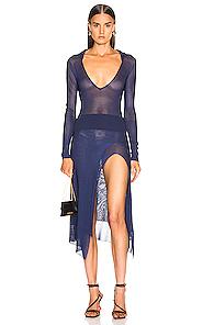 Jacquemus Notte Dress In Blue