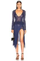 Jacquemus Notte Dress In Blue