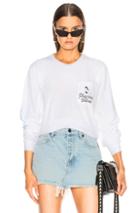 Local Authority For Fwrd Pleasure Motel Long Sleeve Tee In White