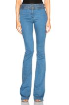 Veronica Beard Biscayne Braided High Waisted Jeans In Blue