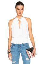 Calvin Rucker Forward Exclusive Sugar Poly Top In White