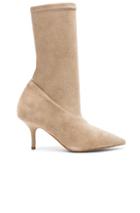 Yeezy Season 5 Suede Ankle Boots In Neutrals