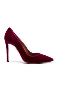 Aquazzura Velvet Simply Irresistible Pumps In Pink