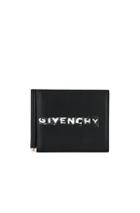 Givenchy Fading Logo Wallet In Black