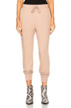 T By Alexander Wang French Terry Sweatpants In Neutrals