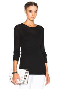 Jenni Kayne Ribbed Crew Sweater In Black