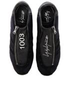 Yohji Yamamoto Country High Gabardine Sneakers In Blue