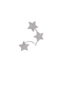 Elise Dray Whispers Stars Single Earring In Metallics