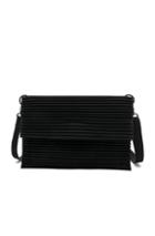 Issey Miyake Homme Plisse Pleats Flat Bag In Black