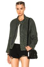 The Great Brigade Jacket In Blue,green,stripes