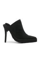 Y/project Sheepskin Ugg Mule In Black