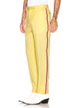 Calvin Klein 205w39nyc Wool Twill Uniform Pant In Yellow