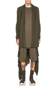Rick Owens Long Wrap In Green