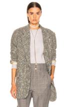 Isabel Marant Etoile Orix Blazer In Gray,plaid