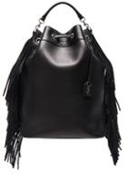 Saint Laurent Emmanuelle Oversized Backpack In Black