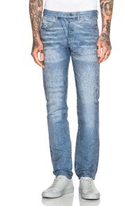 Calvin Klein Collection Landon Denim Trousers In Blue