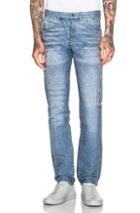 Calvin Klein Collection Landon Denim Trousers In Blue