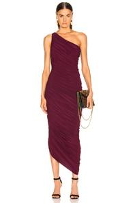 Norma Kamali Diana Gown In Purple