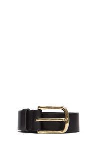 Isabel Marant Clayne Leather Belt In Black