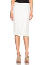 Jenni Kayne Pencil Skirt In White