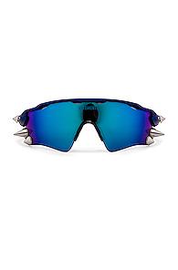 Vetements Oakley Spikes 200 Sun Glasses In Blue
