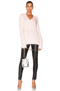 Dion Lee V Neck Sweater In Pink