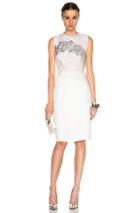 3.1 Phillip Lim Gathered Bodice Midi Dress In White