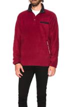 Aime Leon Dore Polar Fleece Pullover In Red