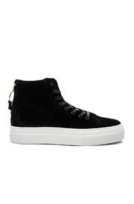 Buscemi 140mm Velour Sneakers In Black