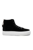 Buscemi 140mm Velour Sneakers In Black