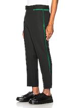 Haider Ackermann Embroidered Skinny Trouser In Black