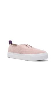 Eytys Suede Mother Sneakers In Pink