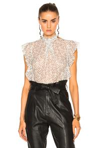 Marissa Webb Sharon Lace Blouse In White