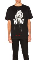 Off-white Othelos Wolf Tee In Black