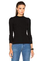 Acne Studios Carin Sweater In Black