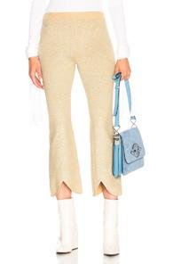 Jw Anderson Knitted Pant In Metallics