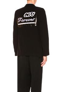 Comme Des Garcons Homme Plus Blazer In Black