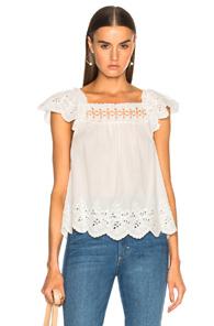 Ulla Johnson Ariel Top In White