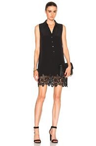 Equipment Lucida Dress In Black