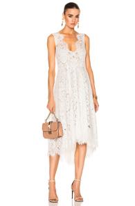 Kate Sylvester Chyrstal Full Dress In White