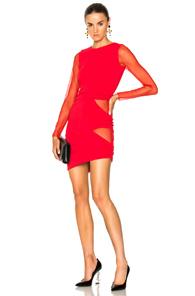 Haney Sylvia Dress In Red