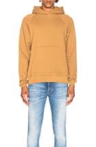 John Elliott Raglan Pullover Hoodie In Brown