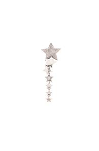 Saint Laurent Star Earring In Metallic