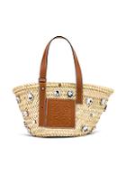 Loewe Small Stones Basket In Brown,neutral