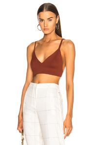 Zeynep Arcay Knit Mini Bustier In Red