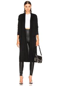 Sablyn Robertson Long Cardigan In Black